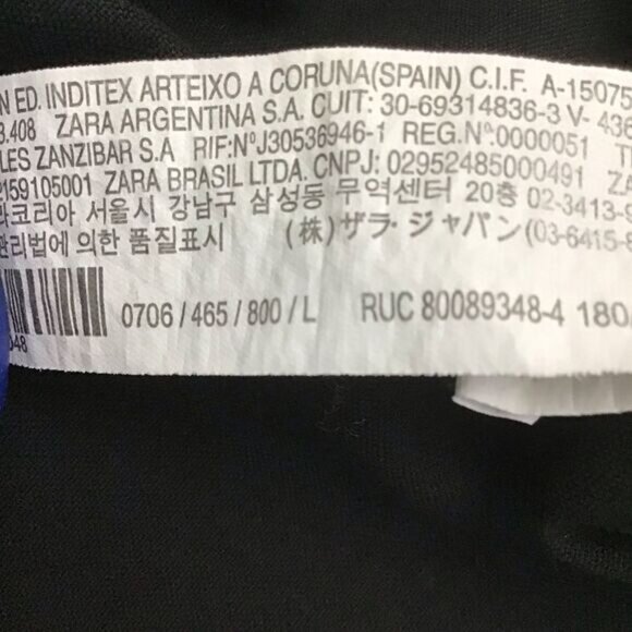 THE Melange black men’s long sleeves button down shirt mandarin collar L… - Picture 8 of 11